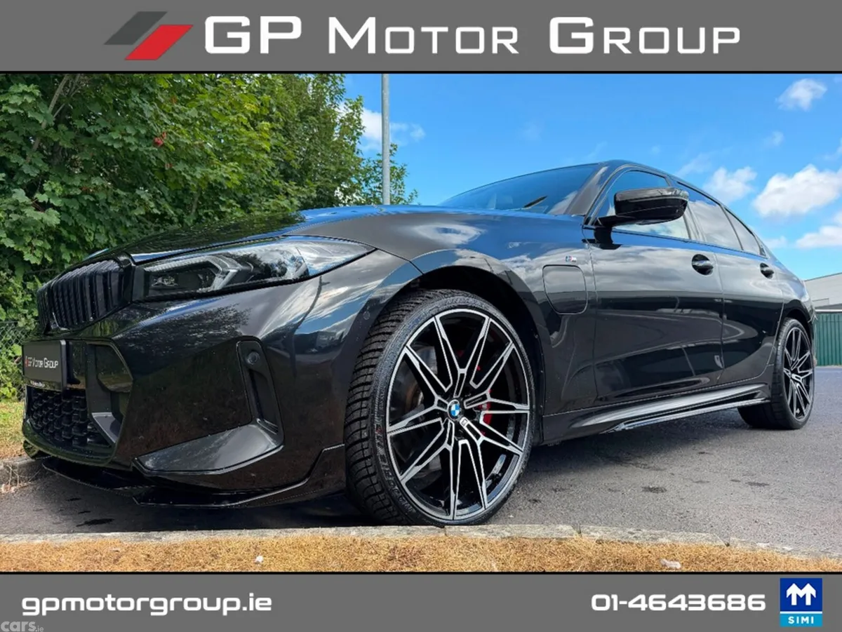 BMW 3-Series Saloon, Petrol Plug-in Hybrid, 2024, Black