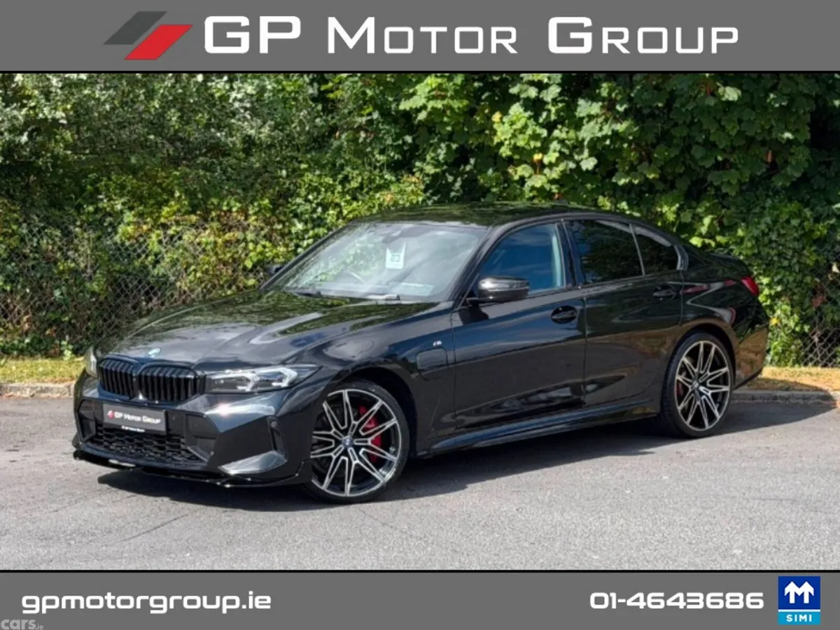 BMW 3-Series Saloon, Petrol Plug-in Hybrid, 2024, Black