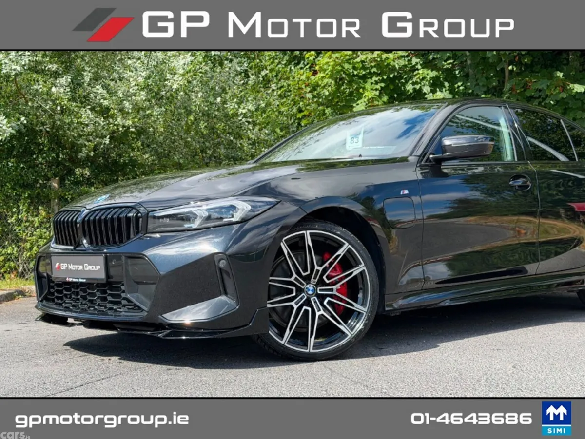 BMW 3-Series Saloon, Petrol Plug-in Hybrid, 2024, Black