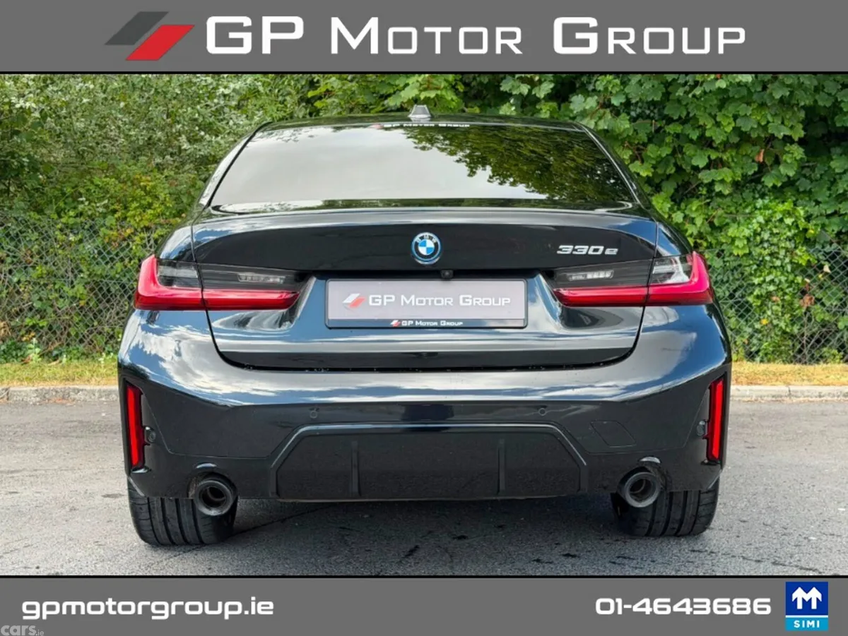 BMW 3-Series Saloon, Petrol Plug-in Hybrid, 2024, Black