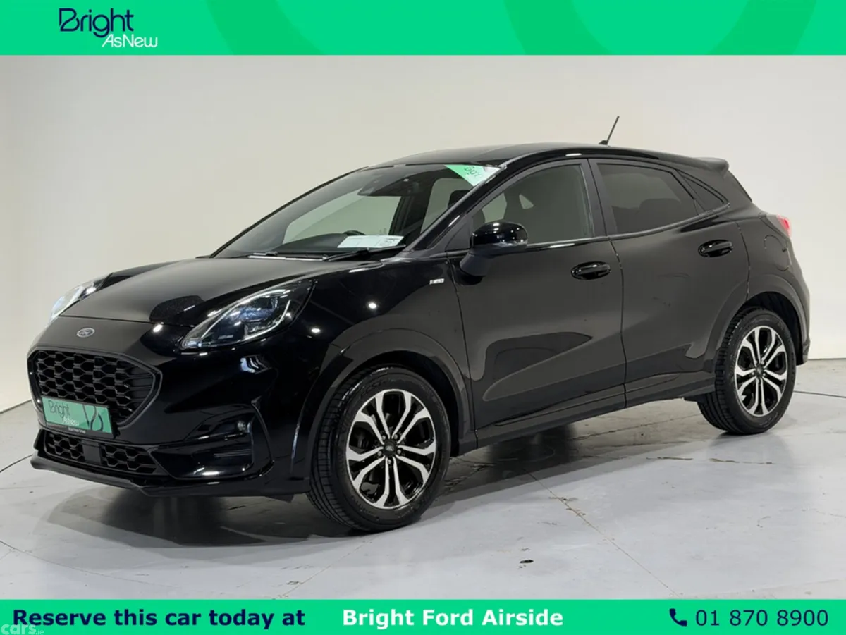 Ford Puma MPV, Petrol Hybrid, 2023, Black