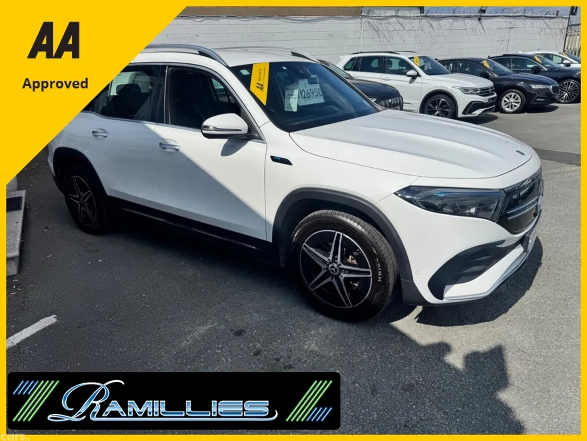 Mercedes-Benz EQB SUV, Electric, 2022, White