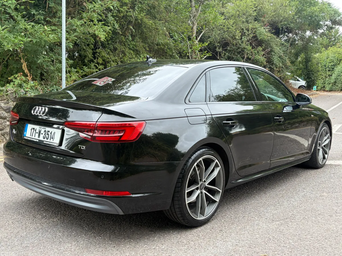 Audi A4 Saloon, Diesel, 2017, Black