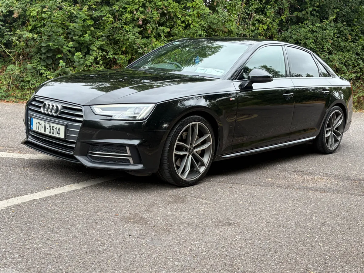 Audi A4 Saloon, Diesel, 2017, Black