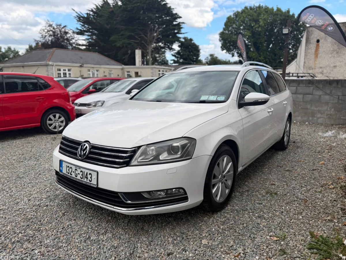 Volkswagen Passat Estate, Petrol, 2013, White