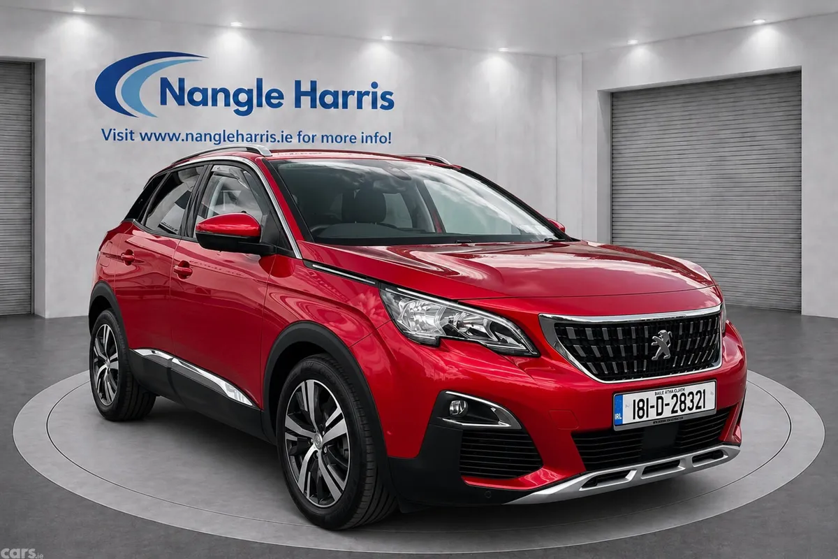 Peugeot 3008 MPV, Diesel, 2018, Red