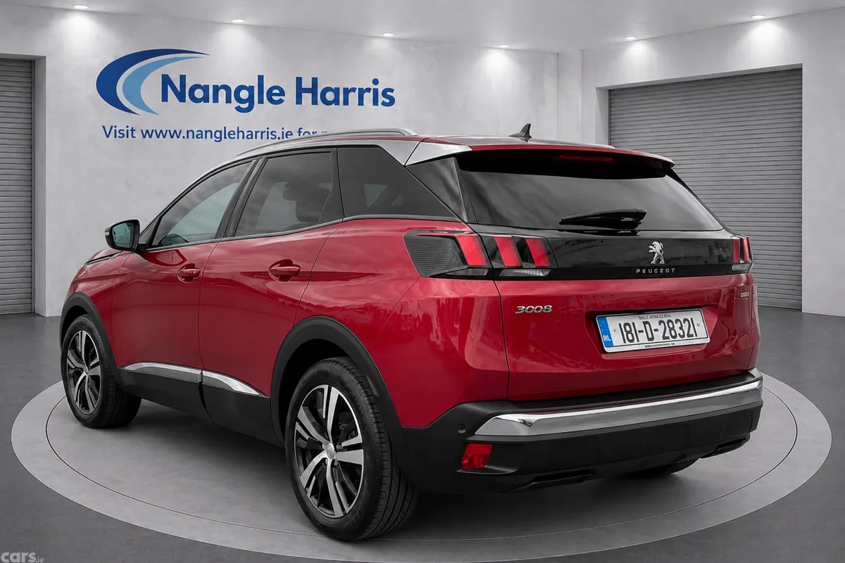 Peugeot 3008 MPV, Diesel, 2018, Red