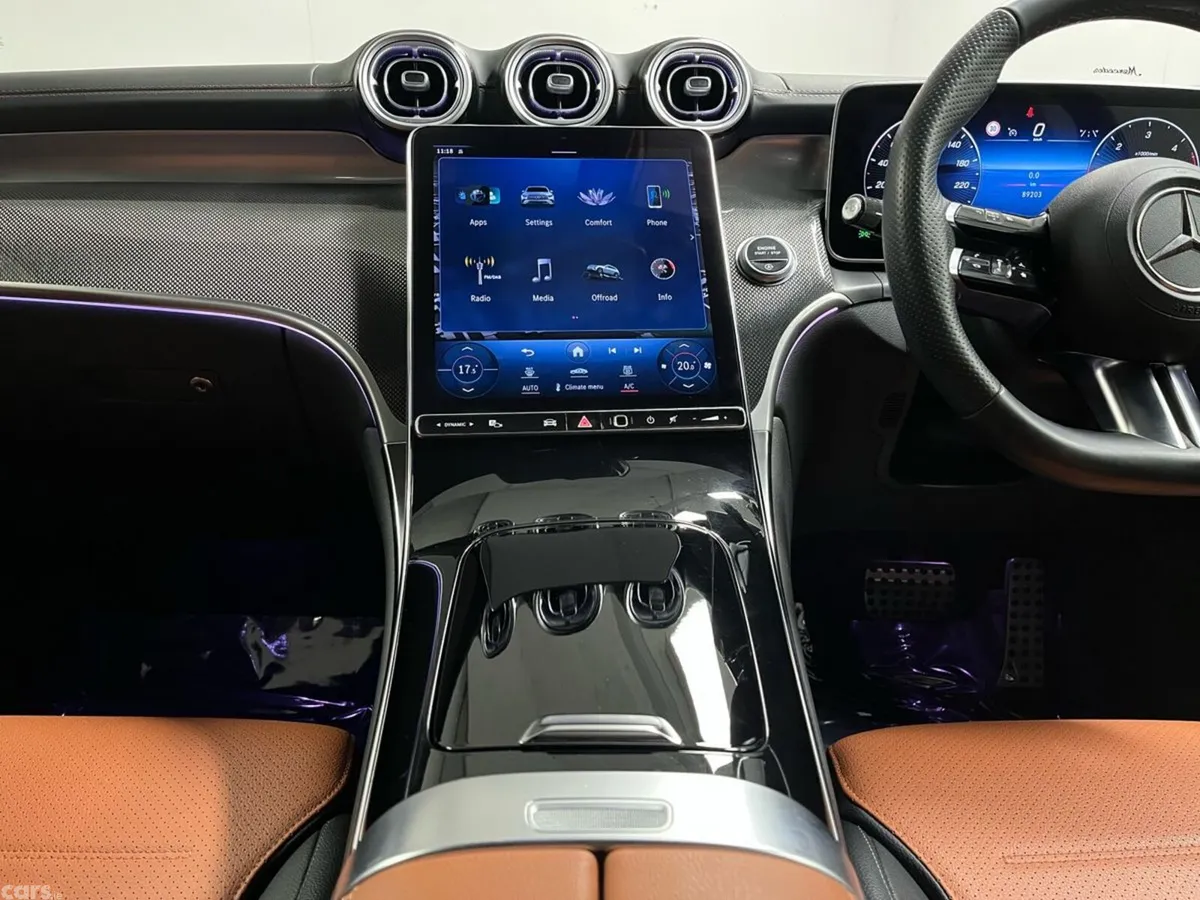 Mercedes-Benz GLC SUV, Diesel Hybrid, 2023, Black