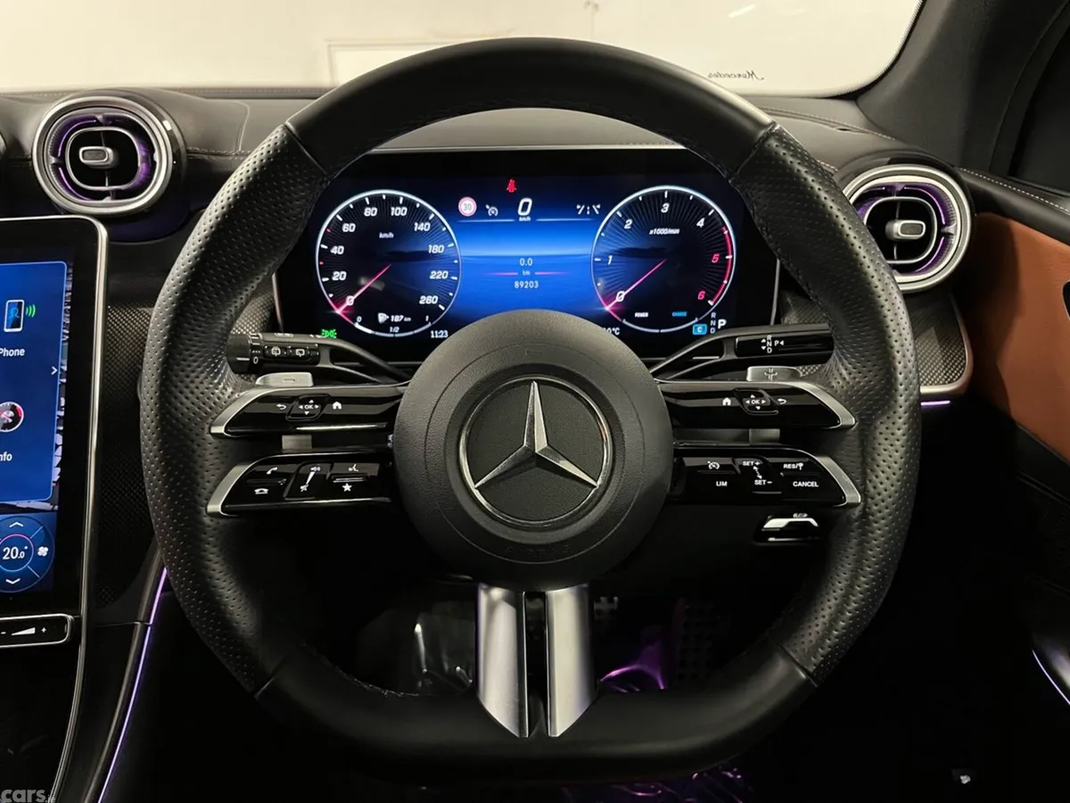 Mercedes-Benz GLC SUV, Diesel Hybrid, 2023, Black