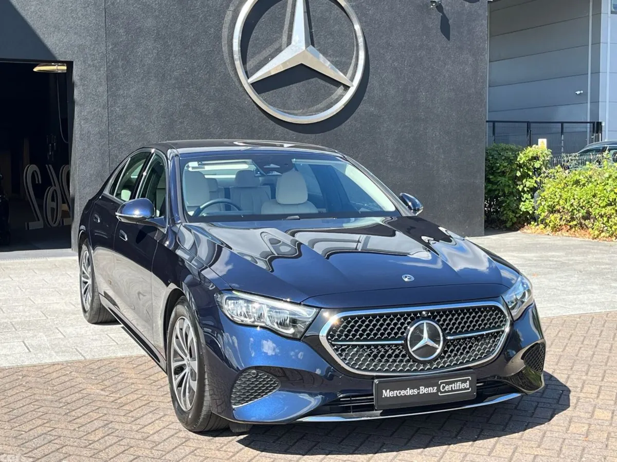 Mercedes-Benz E-Class Saloon, Diesel Hybrid, 2026, Blue