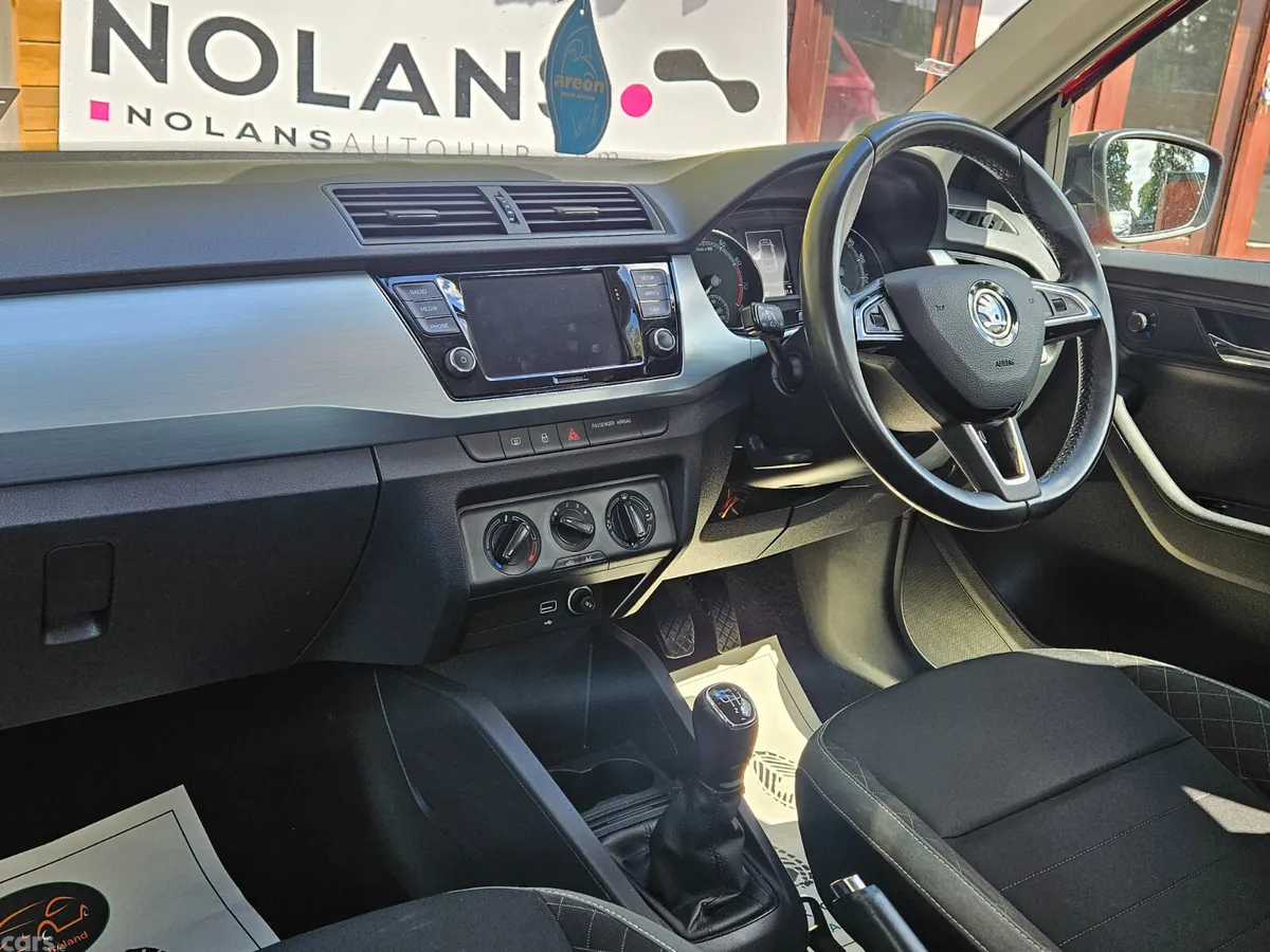 Skoda Fabia Hatchback, Petrol, 2019, Red