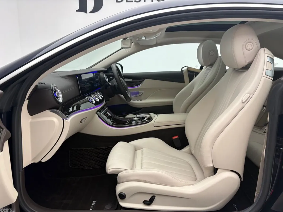 Mercedes-Benz E-Class Coupe, Petrol, 2019, Blue