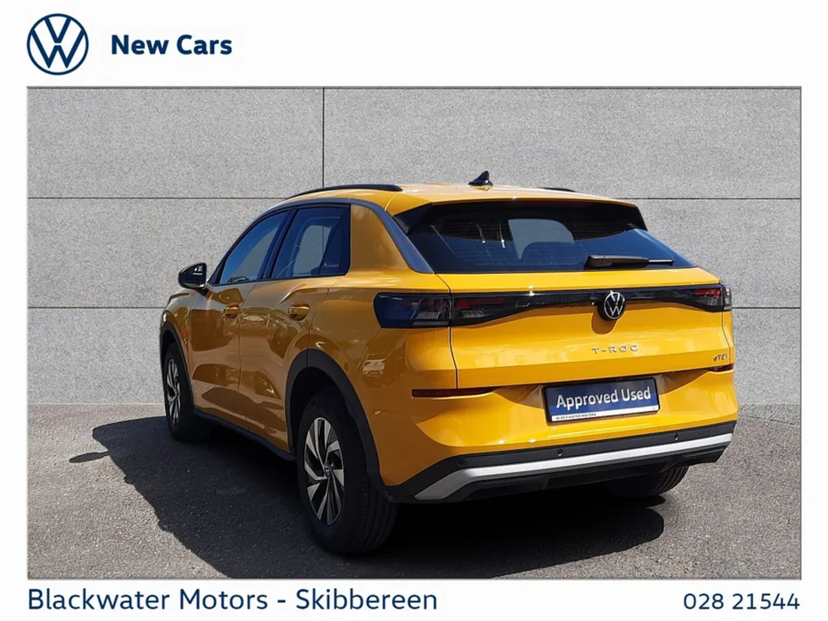 Volkswagen T-Roc SUV, Petrol, 2026, Yellow