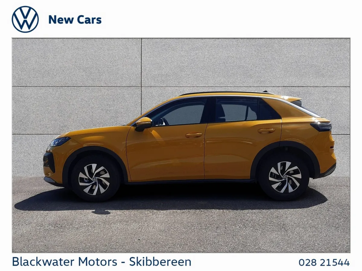 Volkswagen T-Roc SUV, Petrol, 2026, Yellow