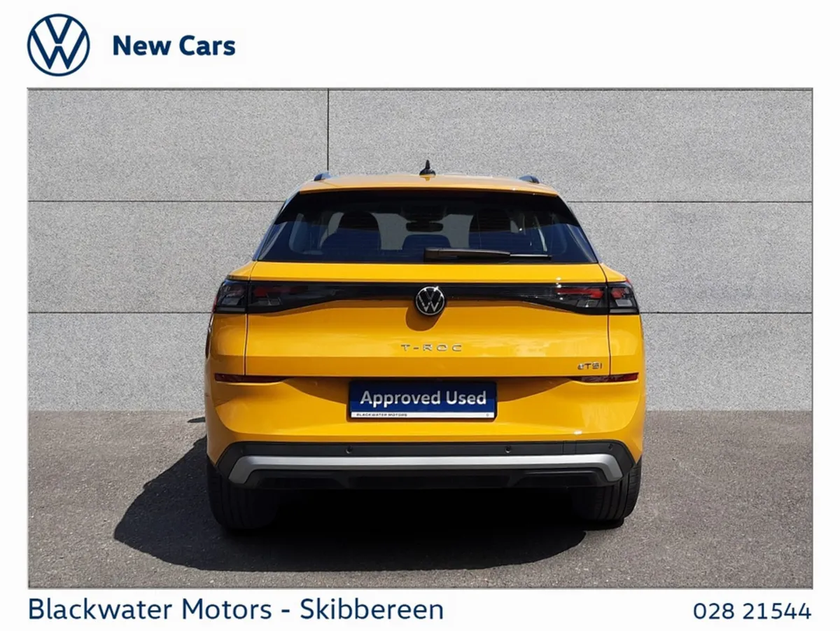 Volkswagen T-Roc SUV, Petrol, 2026, Yellow