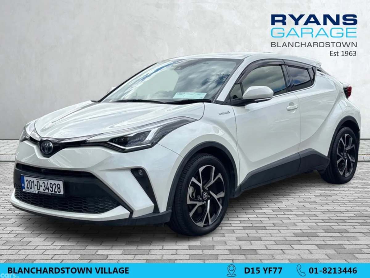 Toyota C-HR Hatchback, Petrol Hybrid, 2020, White