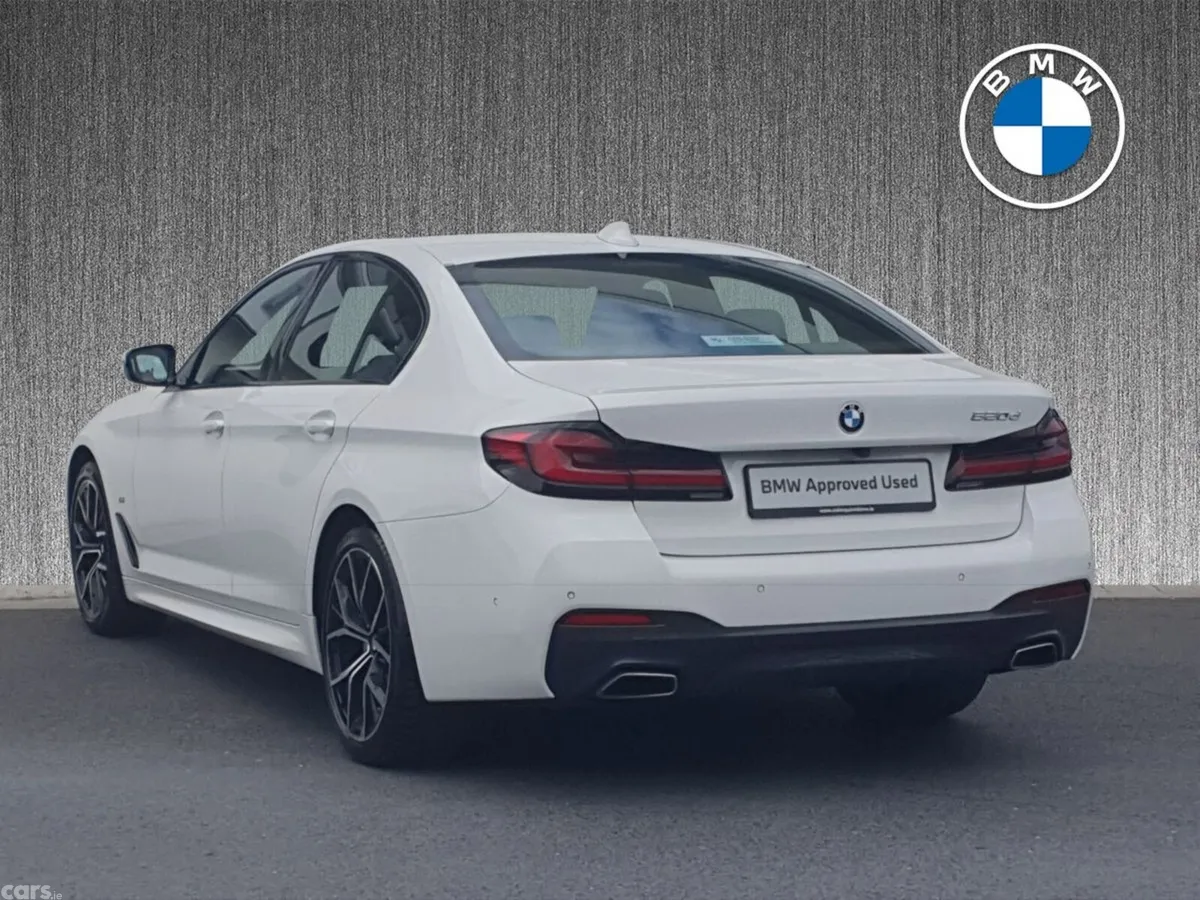 BMW 5-Series Saloon, Diesel, 2023, White