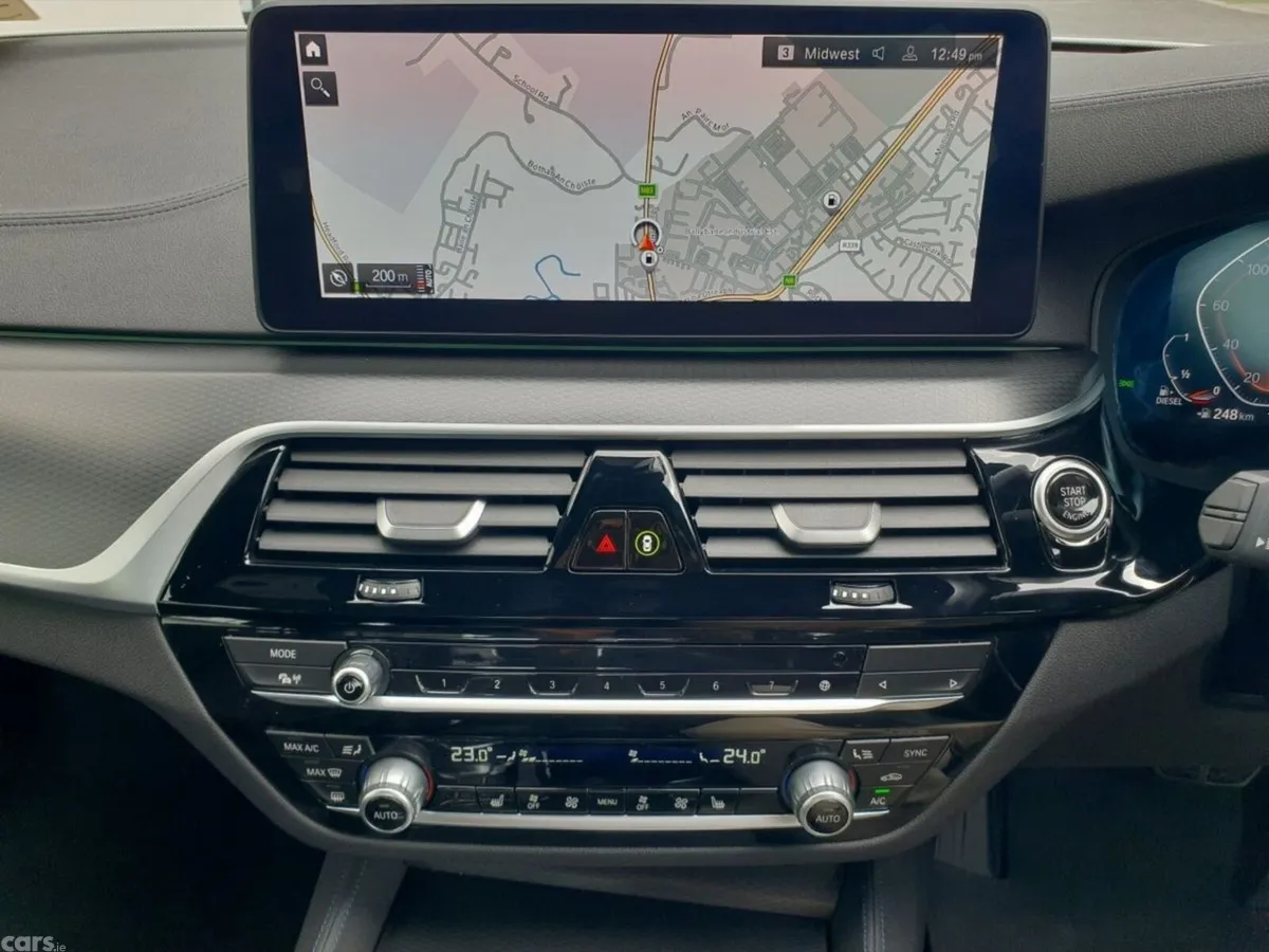 BMW 5-Series Saloon, Diesel, 2023, White
