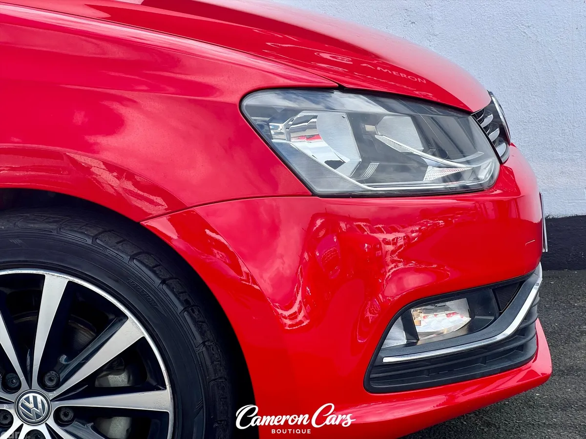 Volkswagen Polo Hatchback, Petrol, 2017, Red