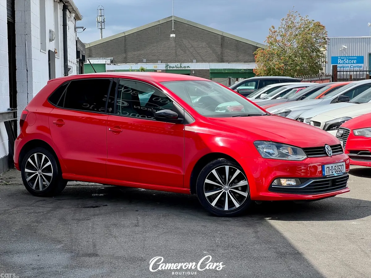 Volkswagen Polo Hatchback, Petrol, 2017, Red
