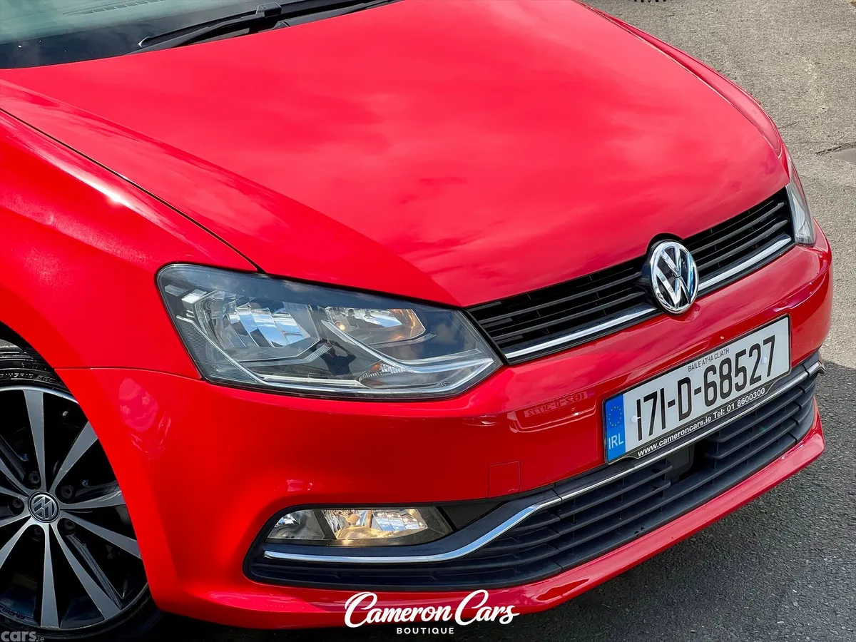 Volkswagen Polo Hatchback, Petrol, 2017, Red