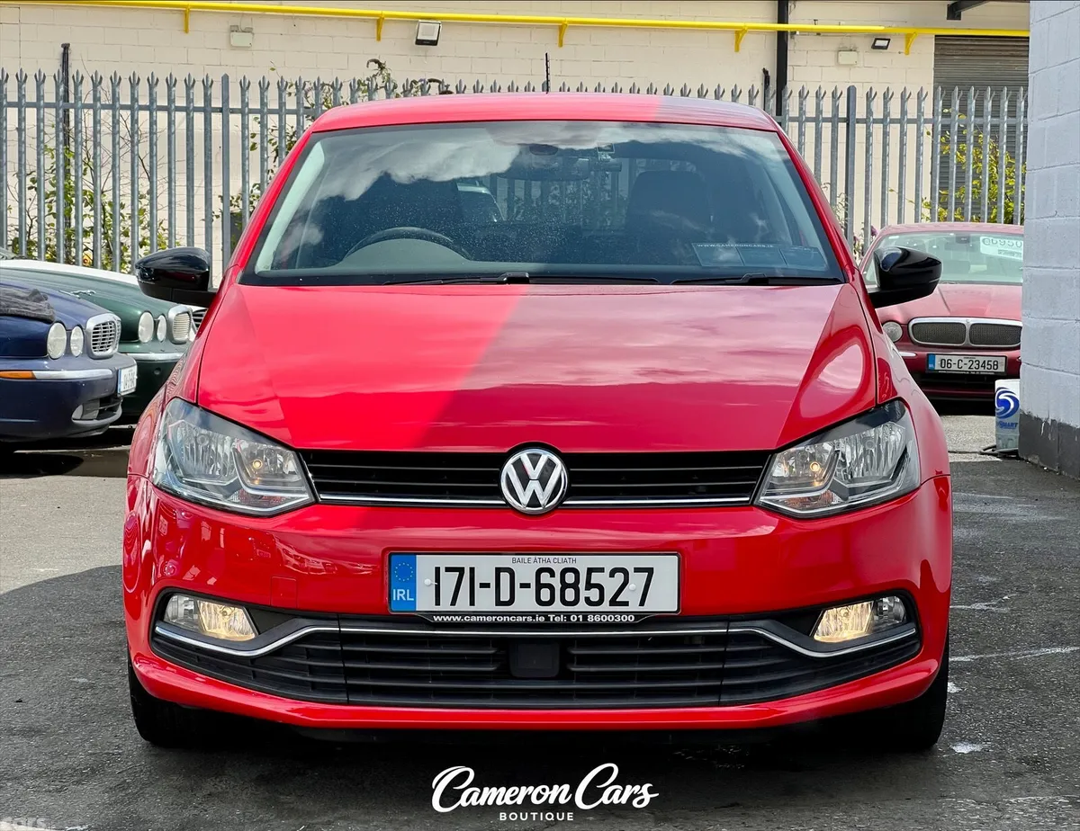 Volkswagen Polo Hatchback, Petrol, 2017, Red