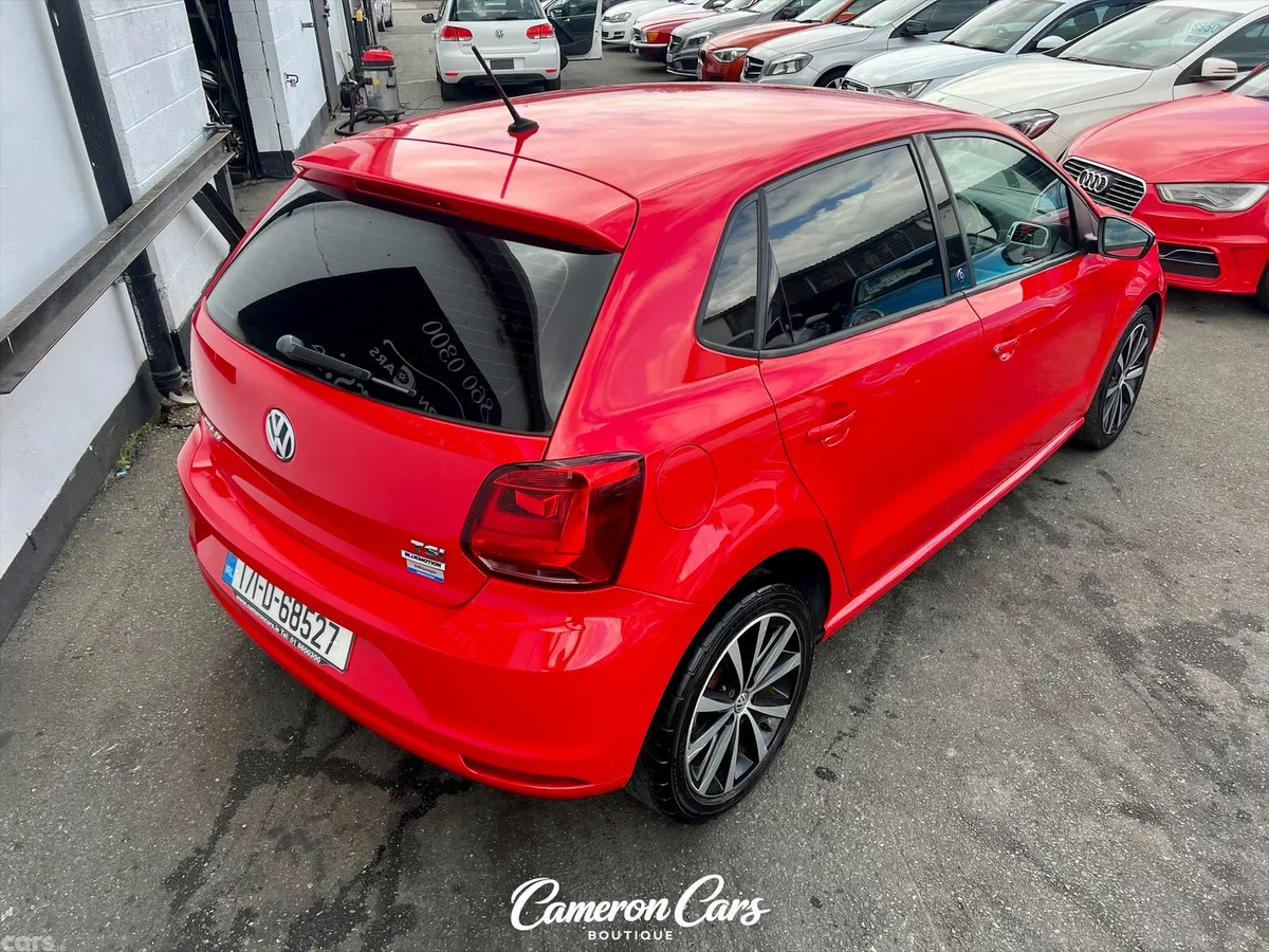 Volkswagen Polo Hatchback, Petrol, 2017, Red
