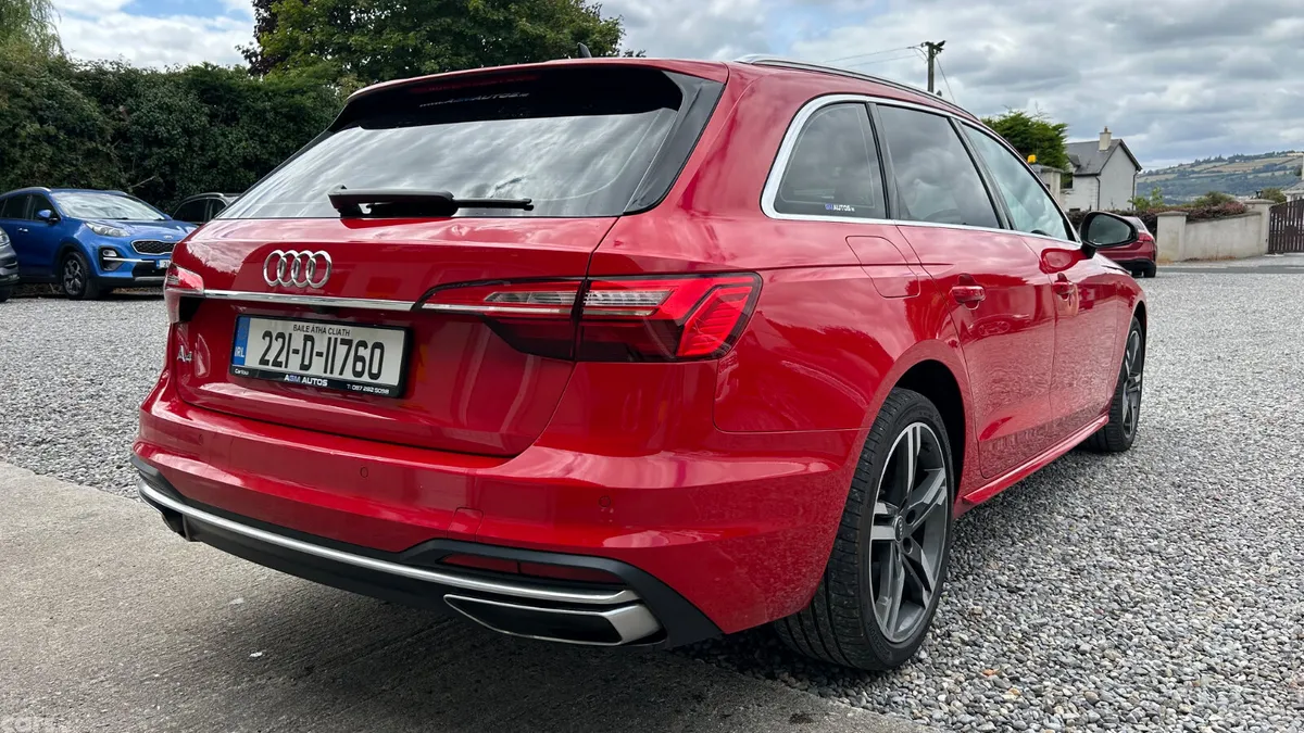 Audi A4 Estate, Diesel, 2022, Red