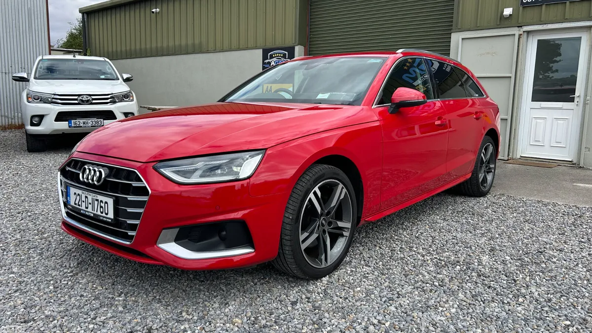 Audi A4 Estate, Diesel, 2022, Red