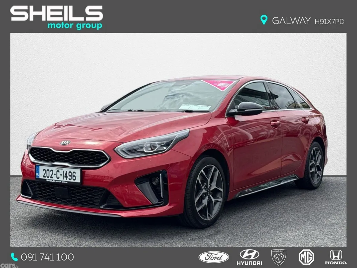Kia ProCeed Hatchback, Petrol, 2020, Red