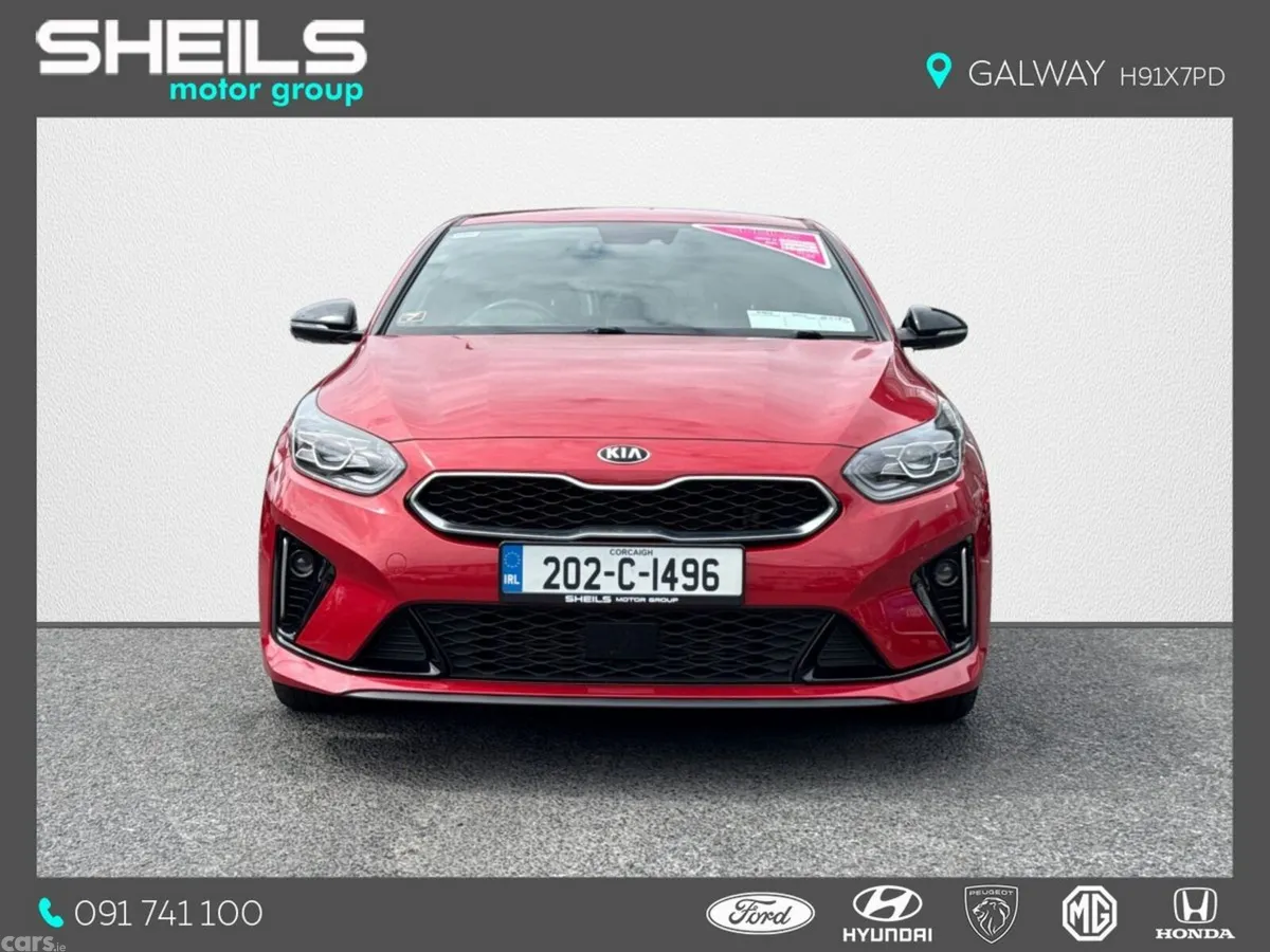 Kia ProCeed Hatchback, Petrol, 2020, Red