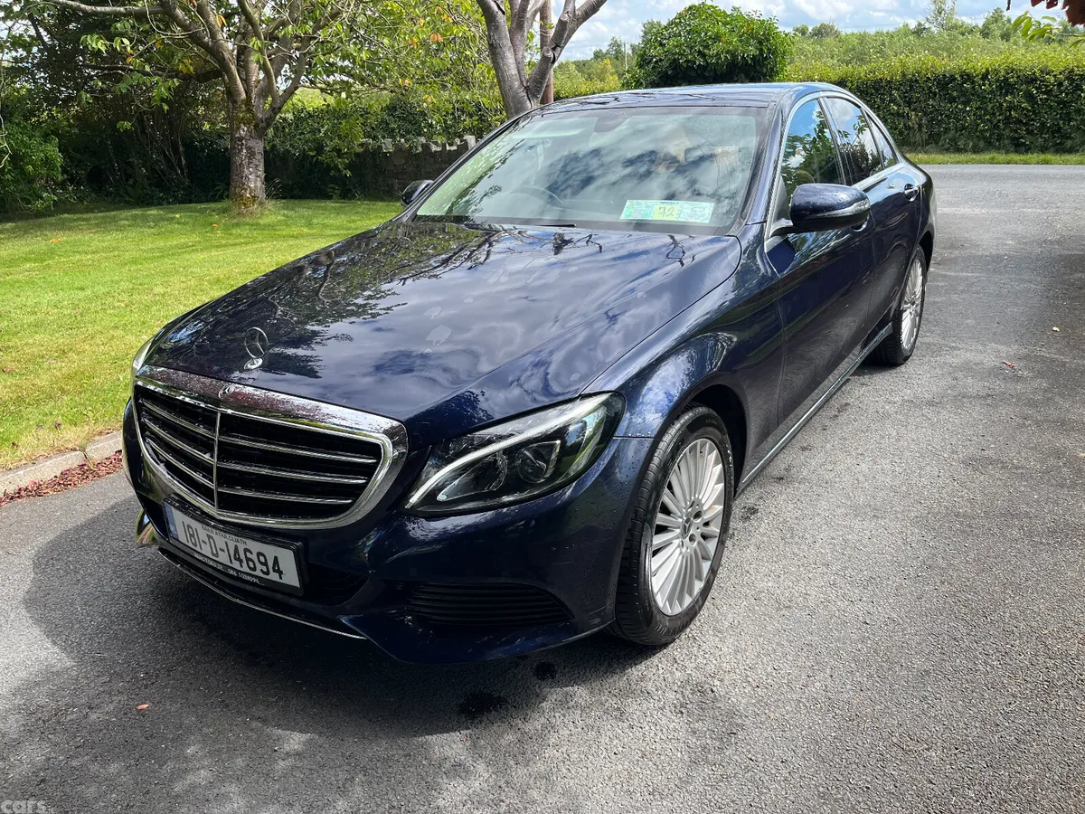 Mercedes-Benz C-Class Saloon, Diesel, 2018, Blue