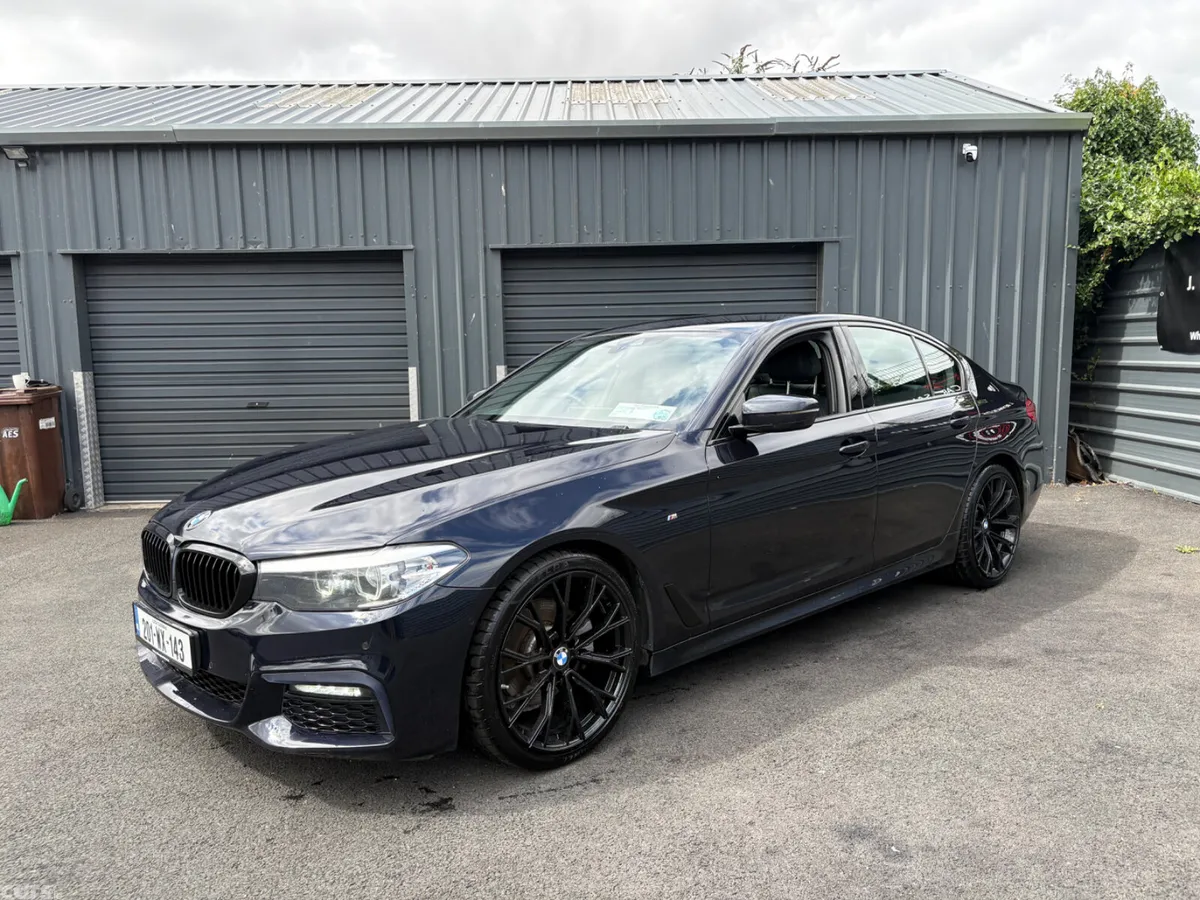 BMW 5-Series Saloon, Diesel, 2020, Black