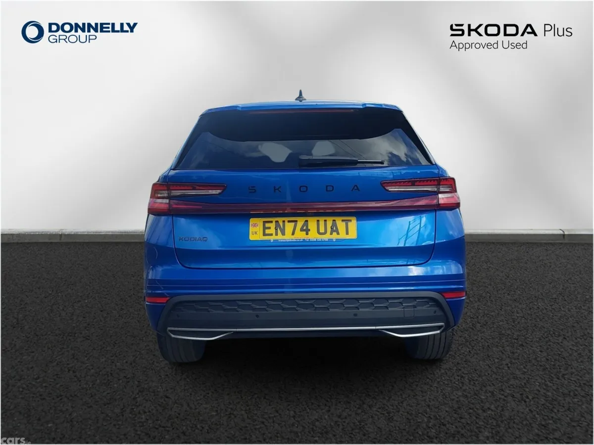 Skoda Kodiaq Estate, Petrol, 2025, Blue
