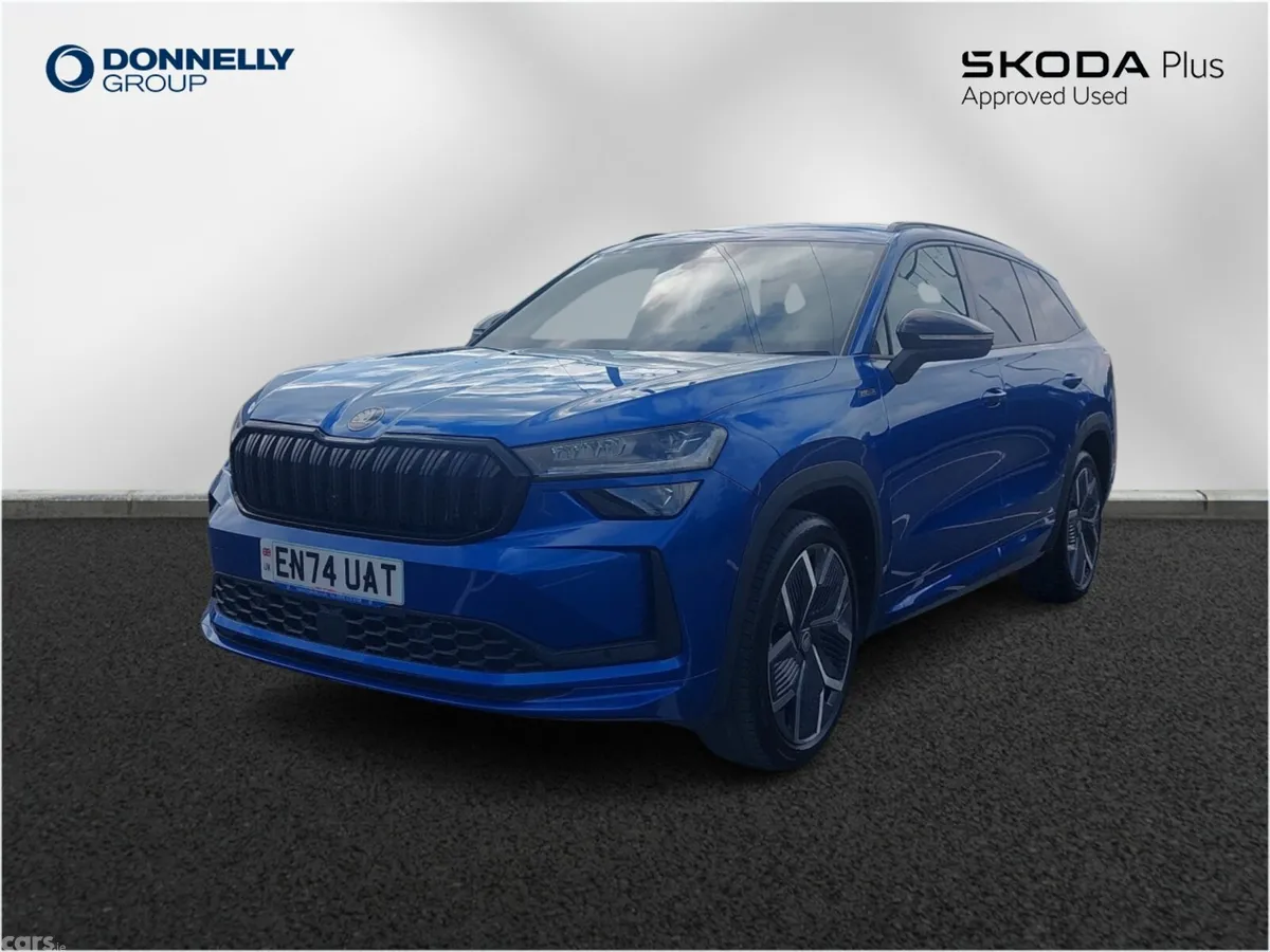 Skoda Kodiaq Estate, Petrol, 2025, Blue