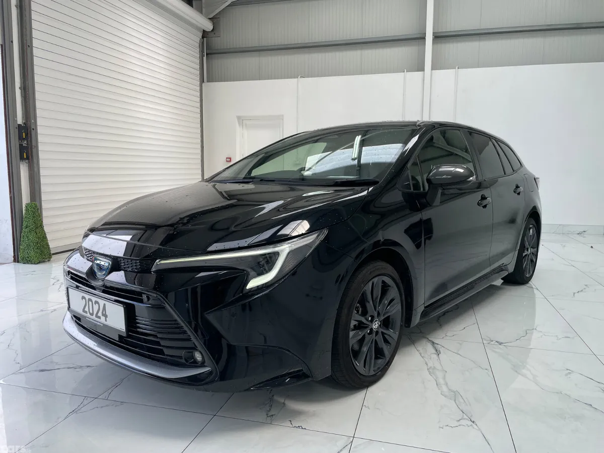 Toyota Corolla Estate, Petrol Hybrid, 2024, Black