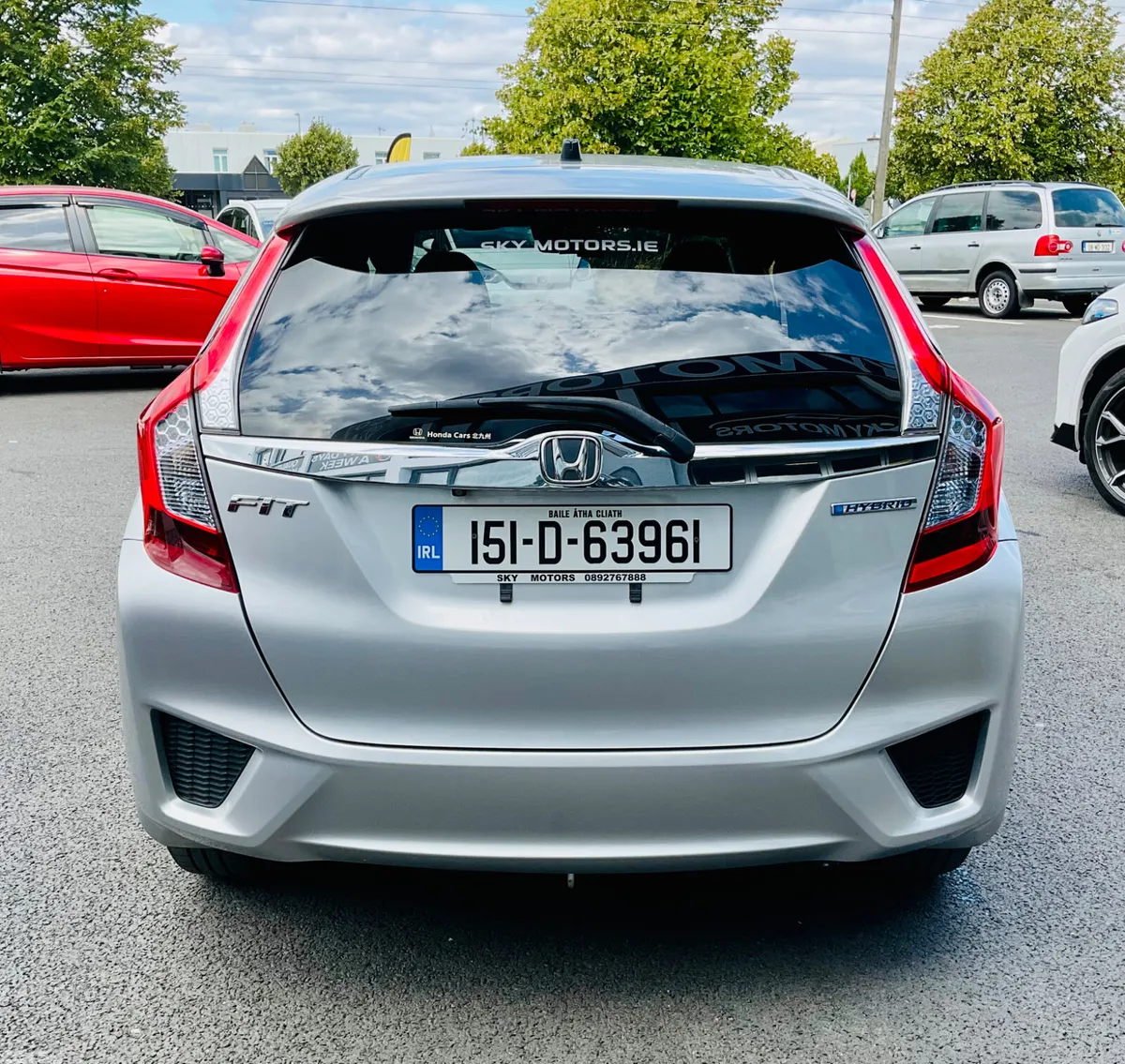 Honda Fit Hatchback, Petrol Hybrid, 2015, Silver