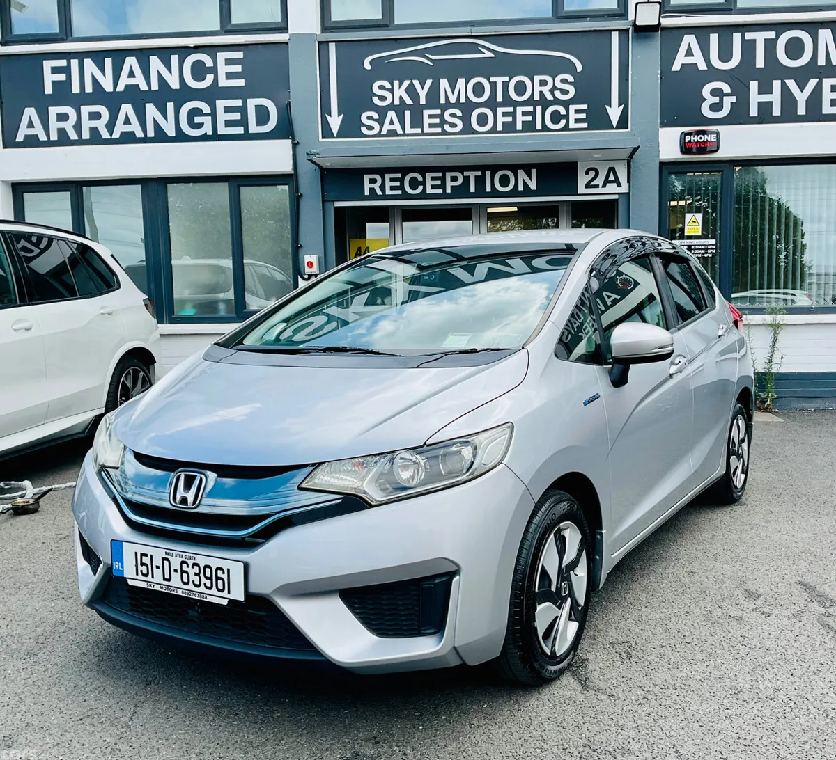 Honda Fit Hatchback, Petrol Hybrid, 2015, Silver