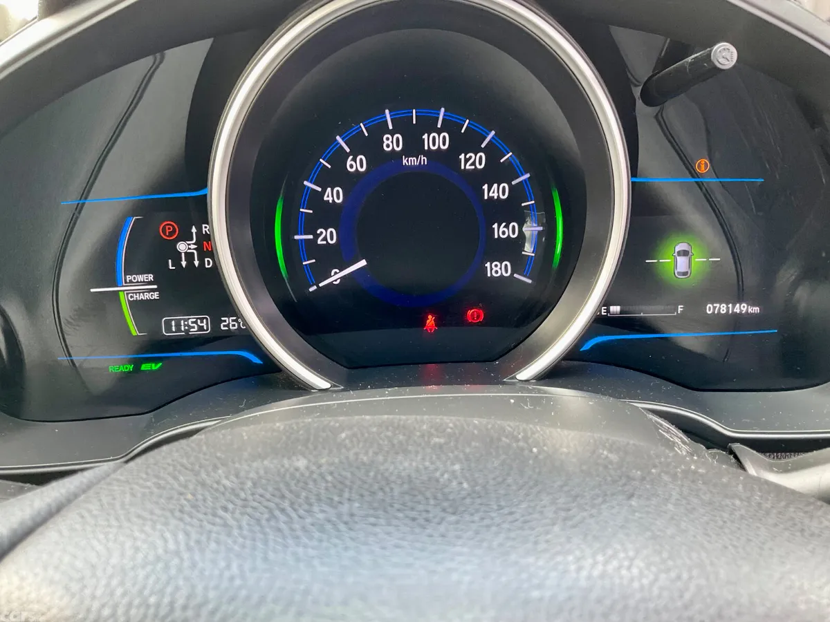 Honda Fit Hatchback, Petrol Hybrid, 2016, Red