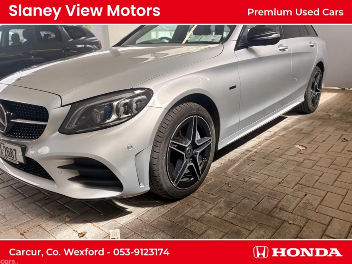 Mercedes-Benz C-Class Estate, Diesel Plug-in Hybrid, 2021, Silver