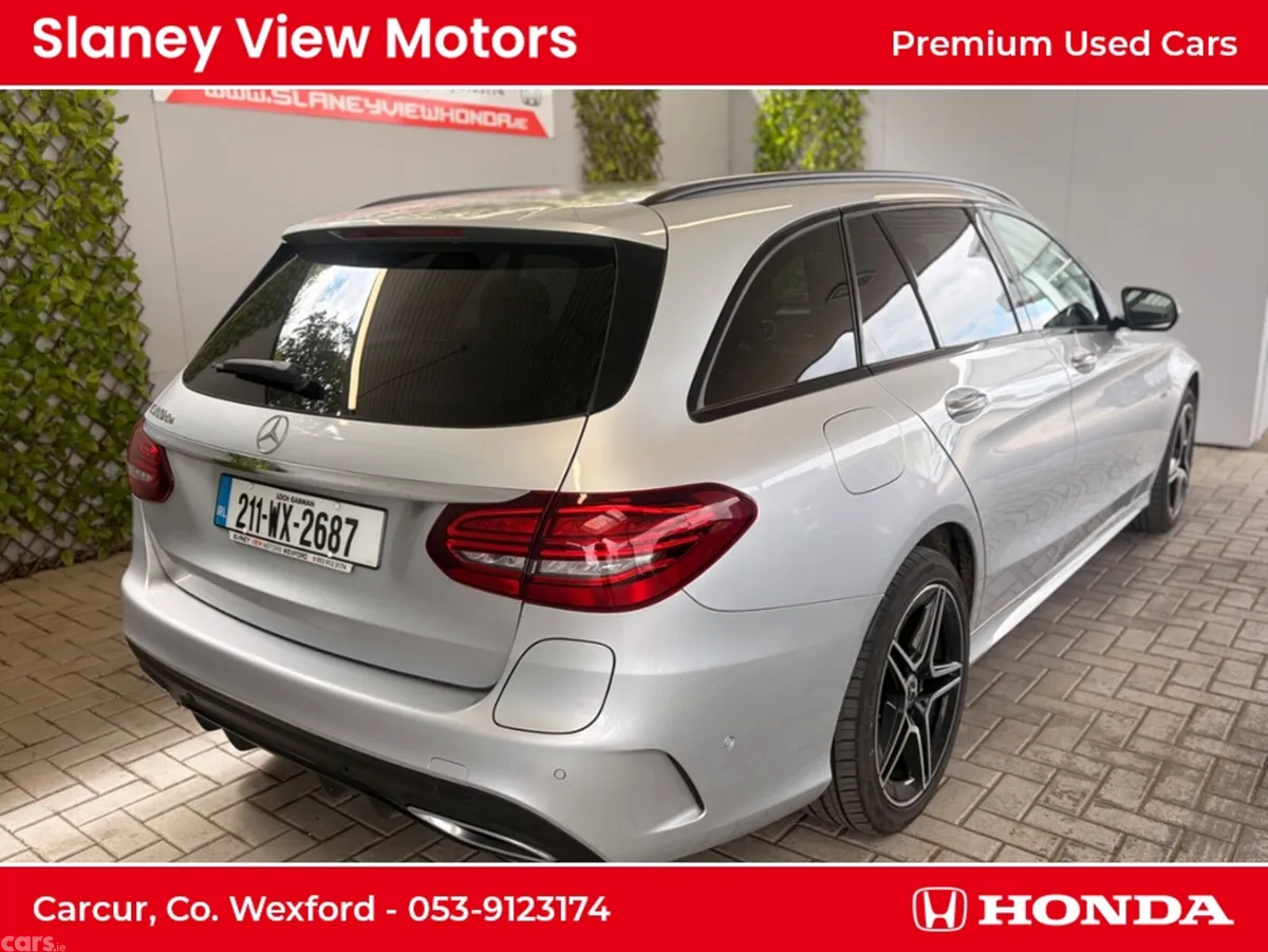 Mercedes-Benz C-Class Estate, Diesel Plug-in Hybrid, 2021, Silver