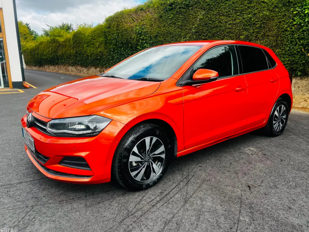 Volkswagen Polo Hatchback, Petrol, 2021, Orange