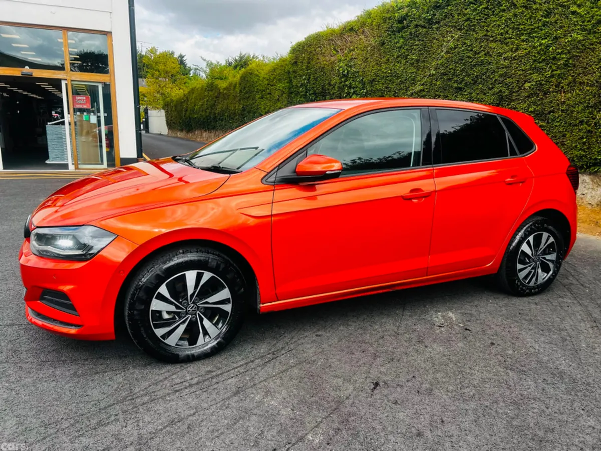 Volkswagen Polo Hatchback, Petrol, 2021, Orange