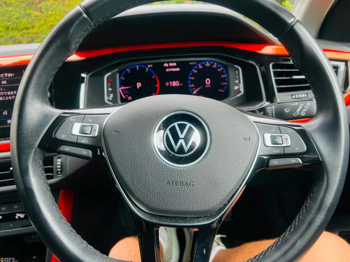 Volkswagen Polo Hatchback, Petrol, 2021, Orange