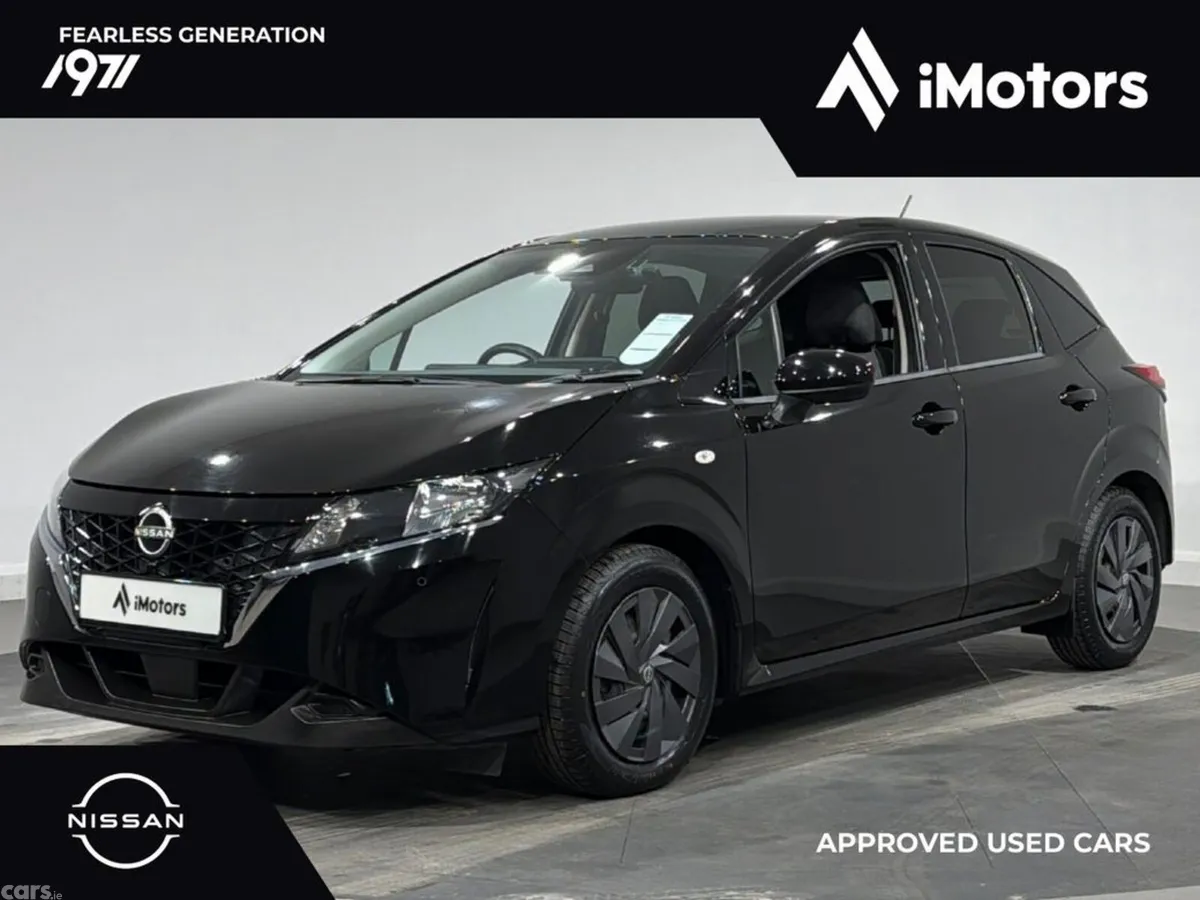 Nissan Note Hatchback, Petrol Hybrid, 2022, Black