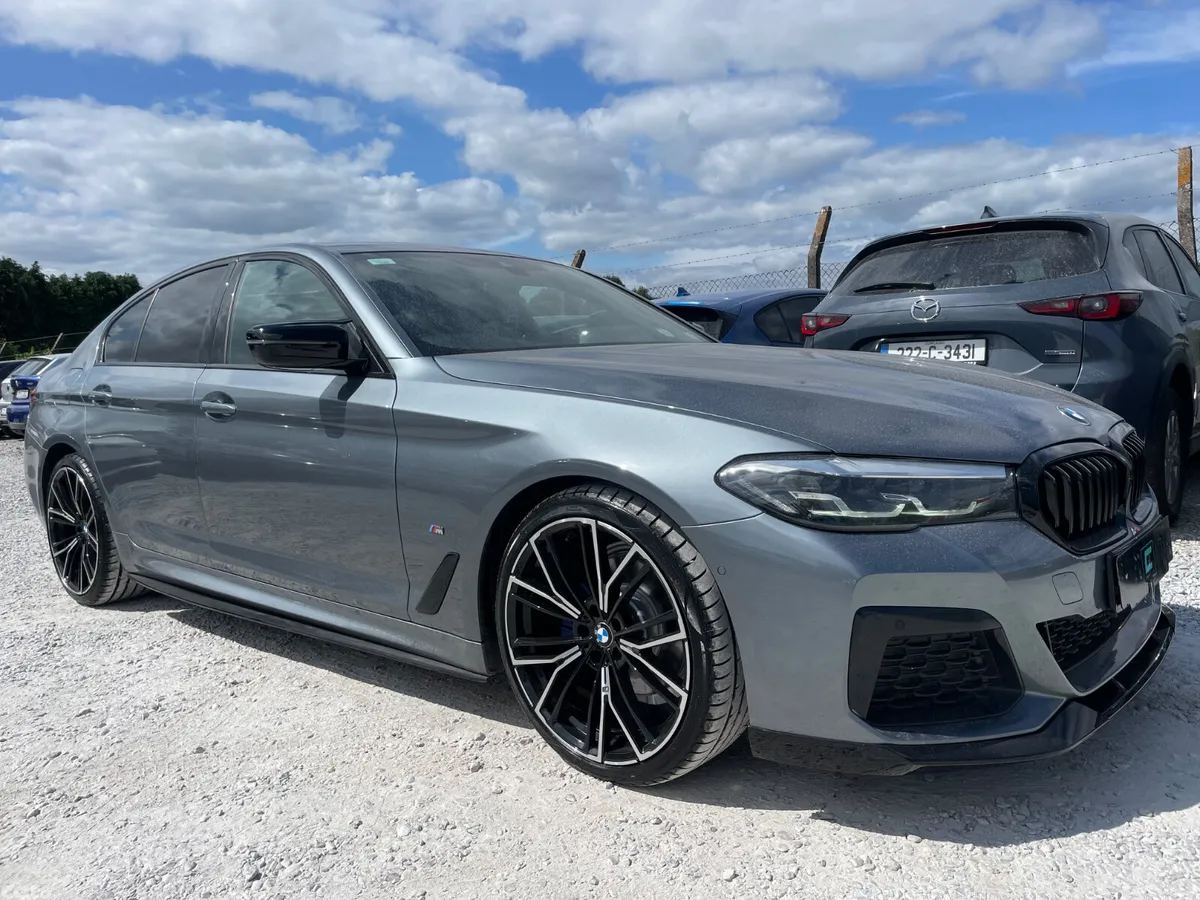 BMW 5-Series Saloon, Diesel, 2021, Blue