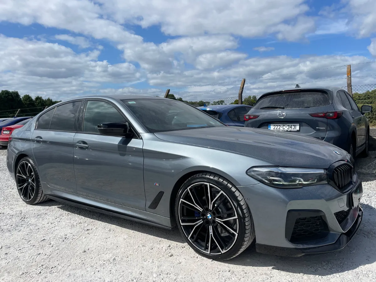 BMW 5-Series Saloon, Diesel, 2021, Blue