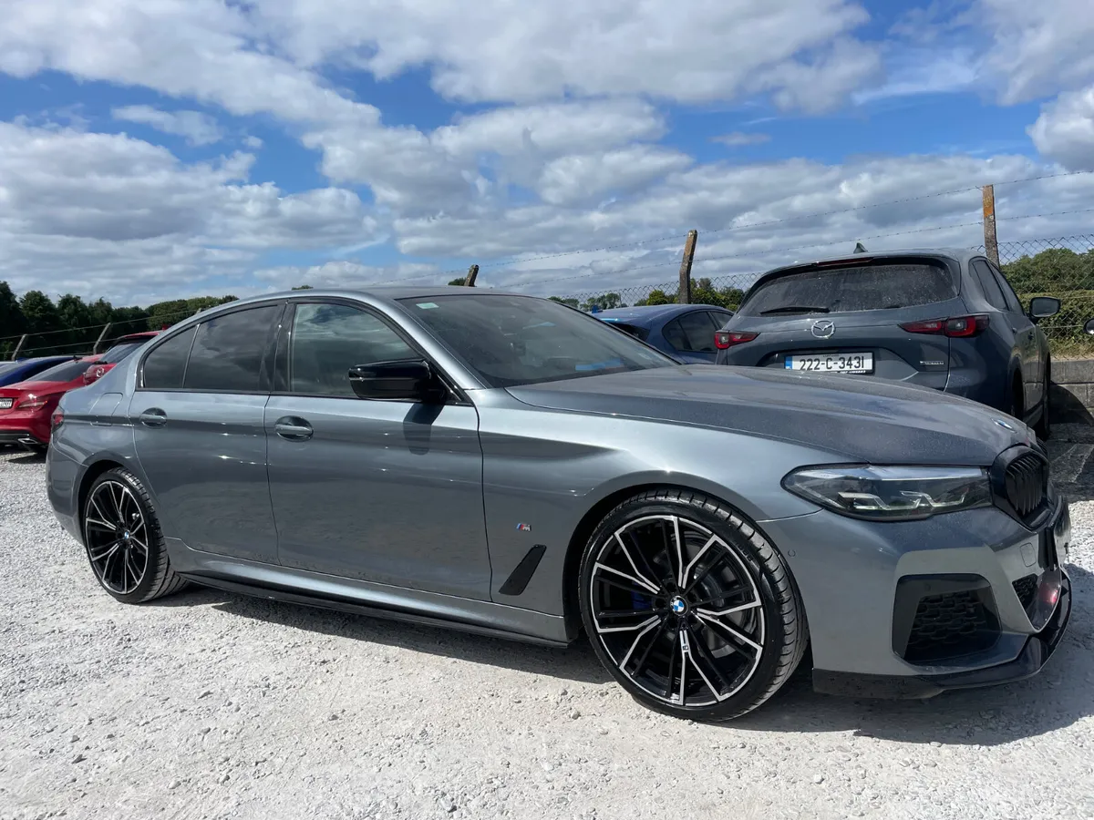 BMW 5-Series Saloon, Diesel, 2021, Blue