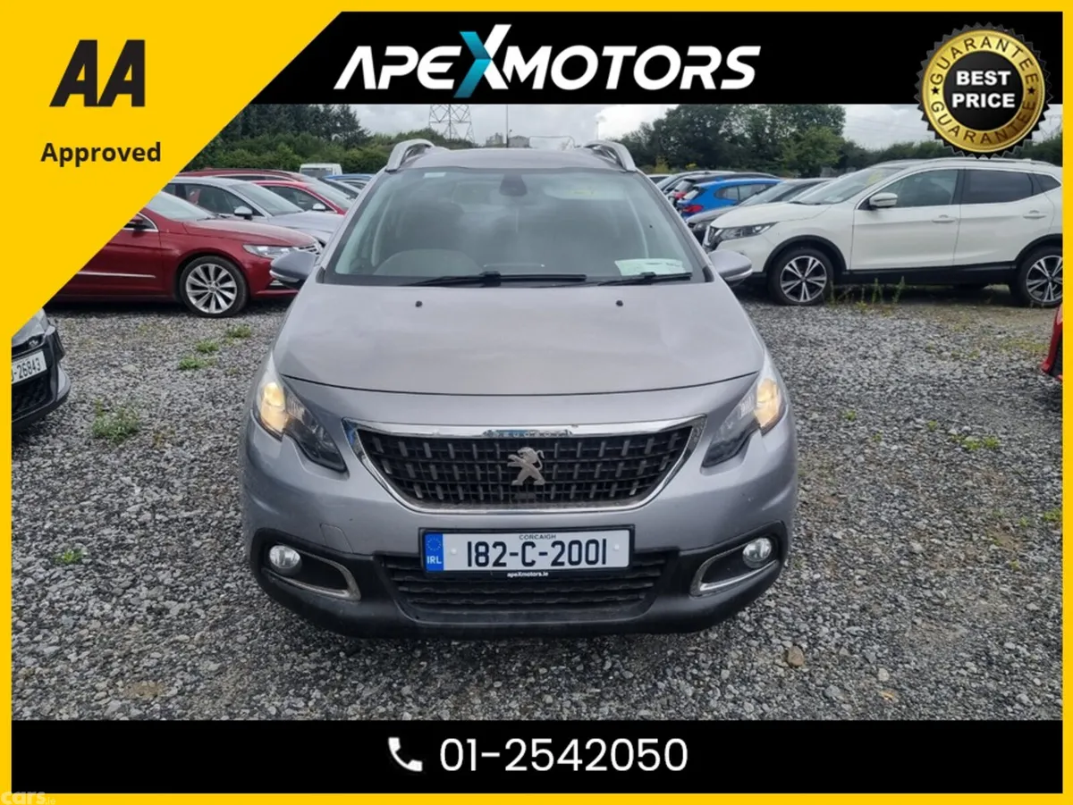 Peugeot 2008 SUV, Petrol, 2018, Grey