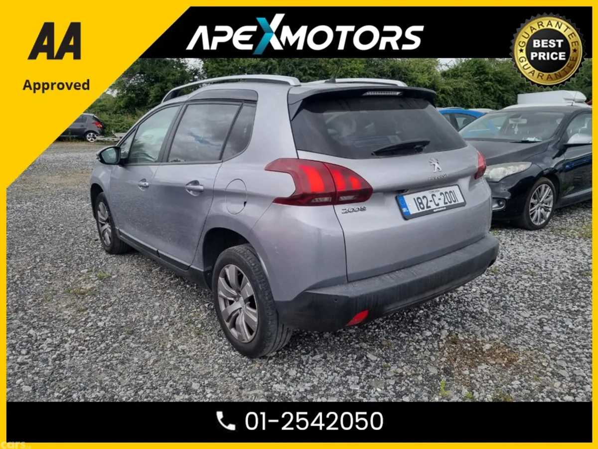 Peugeot 2008 SUV, Petrol, 2018, Grey